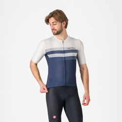 Castelli Simbolo jersey blauw/wit