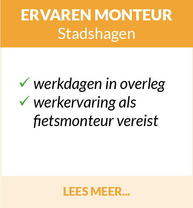 ervaren fietsmonteur